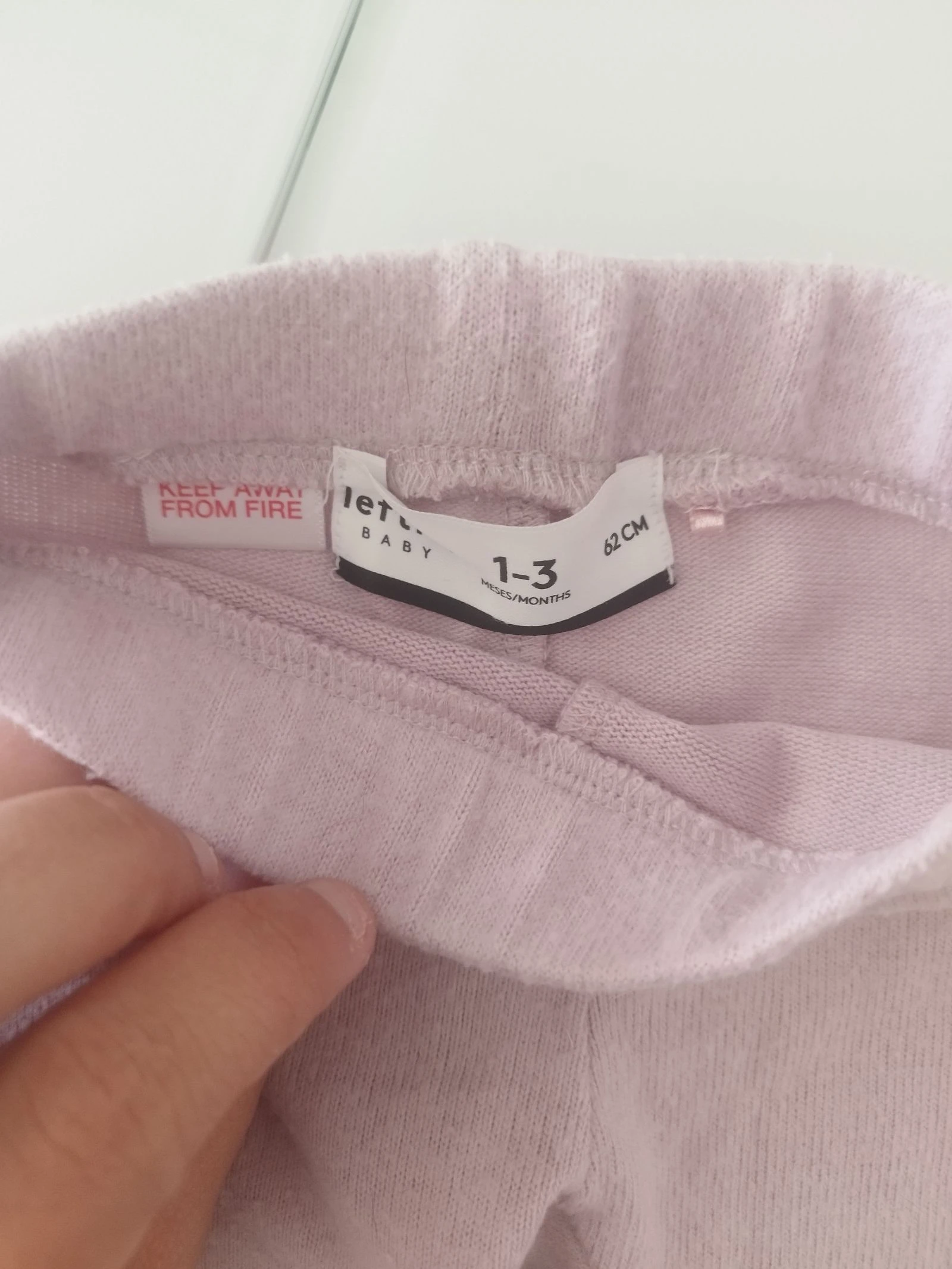 Conjunto lila calentito de bebe 1-3 meses Lefties  – photo 5